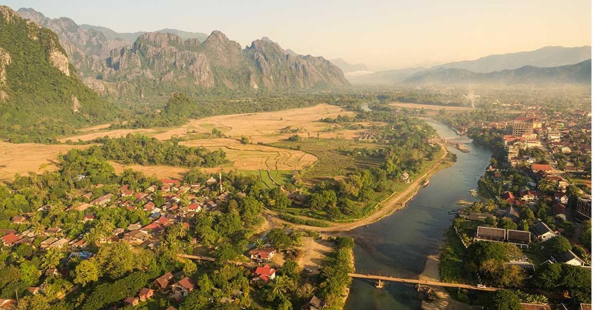 Consiana Hotel Vang Vieng Eksteriør billede