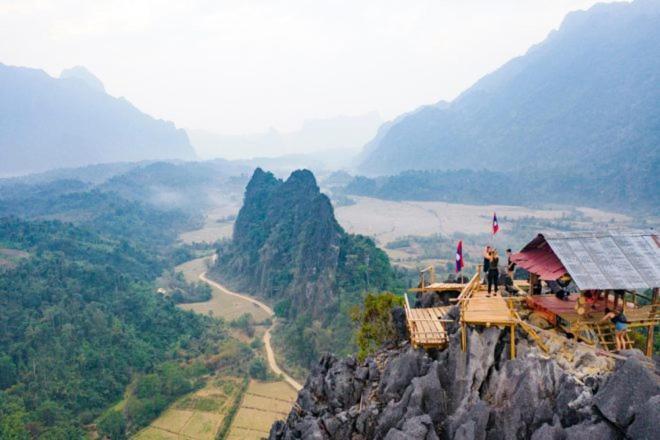 Consiana Hotel Vang Vieng Eksteriør billede
