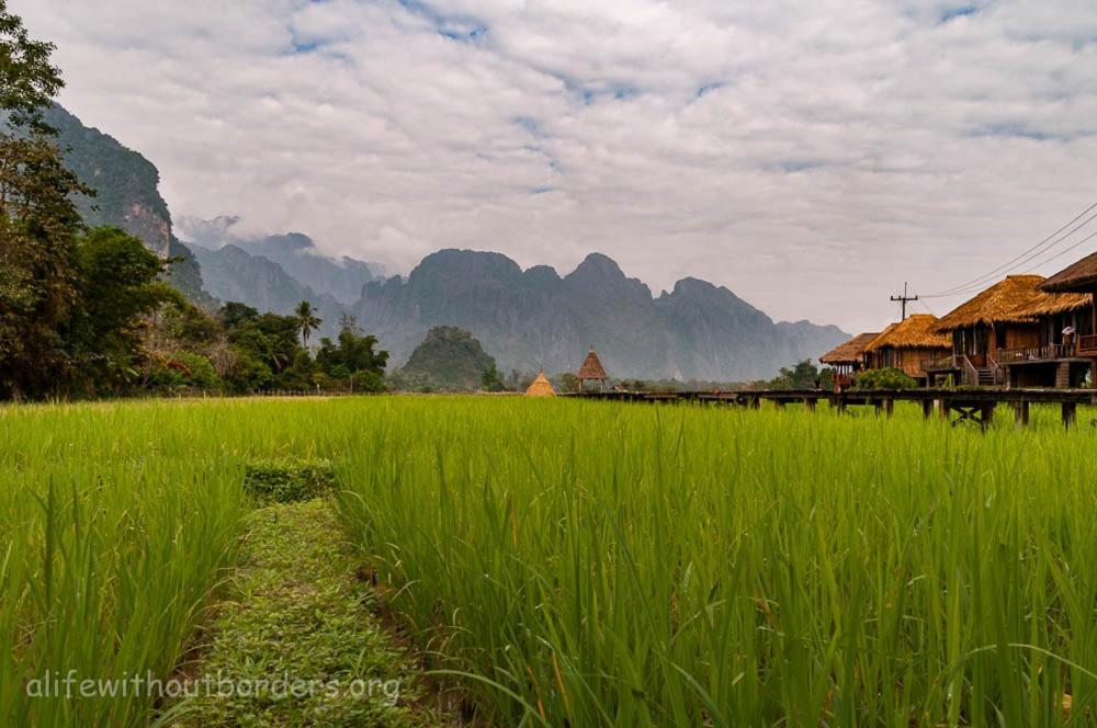 Consiana Hotel Vang Vieng Eksteriør billede